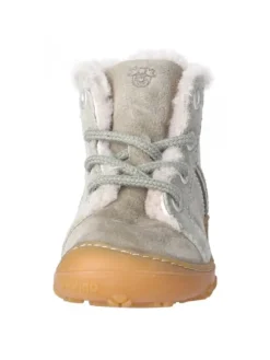 Schnürstiefel Elia Barfuss in Grün