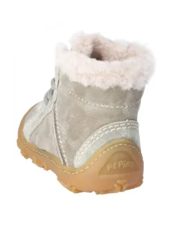 Schnürstiefel Elia Barfuss in Grün