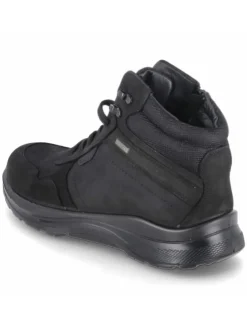 Schnürstiefel in schwarz