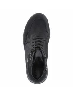 Schnürstiefel in schwarz