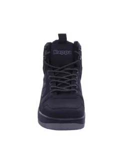 Schnürstiefel in schwarz