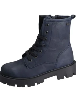 Schnürstiefel Stella in blau