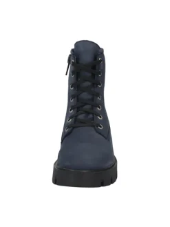 Schnürstiefel Stella in blau