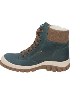 Schnürstiefel Yachi in blau