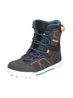 Schnürstiefelette in anthrazit