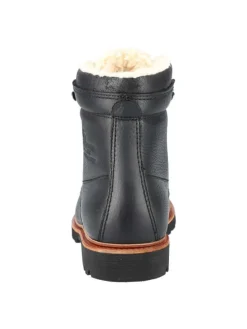 Schnürstiefelette P03 Aviator in negro/black