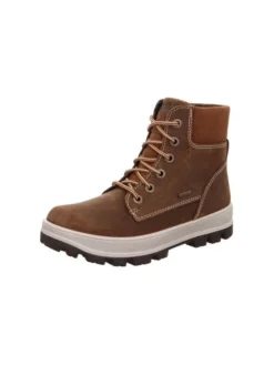 Schnürstiefelette Superfit TEDD in braun