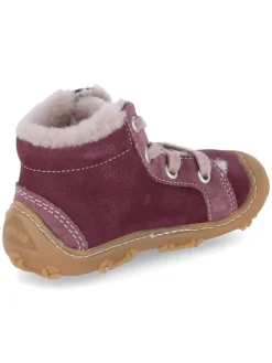 Schnürstiefeletten ELIA in plum