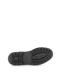 Schnürstiefeletten in grau