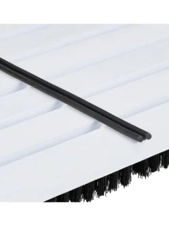 Schuhabstreifer in Grau