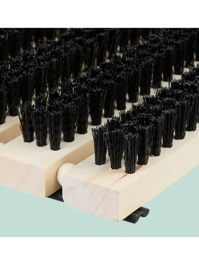 Schuhabstreifer in Natur