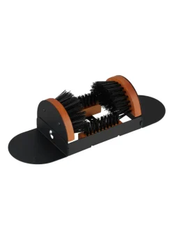 Schuhabstreifer in Schwarz/ Braun