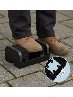 Schuhabstreifer in Schwarz