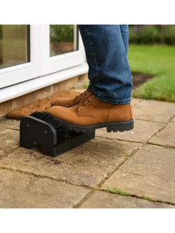 Schuhabstreifer in Schwarz