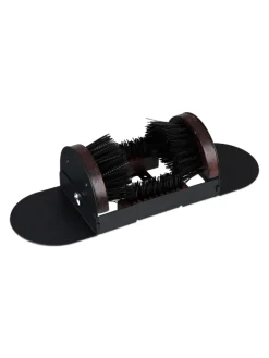 Schuhabstreifer in Schwarz/Braun