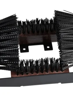 Schuhabstreifer in Schwarz/Braun