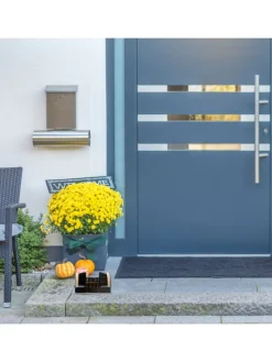 Schuhabstreifer in Schwarz/Natur