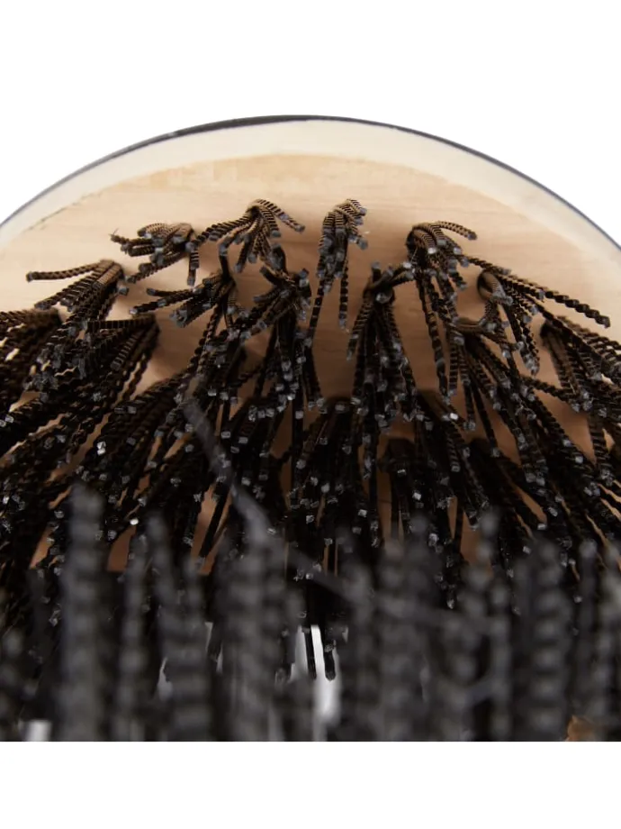 Schuhabstreifer in Schwarz/Natur