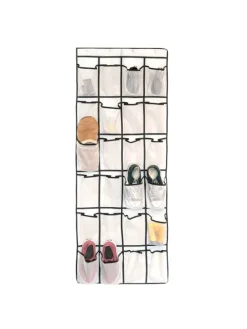 Schuhorganizer Hängendes Schuhregal in Grau