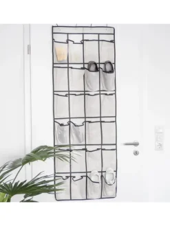 Schuhorganizer Hängendes Schuhregal in Grau