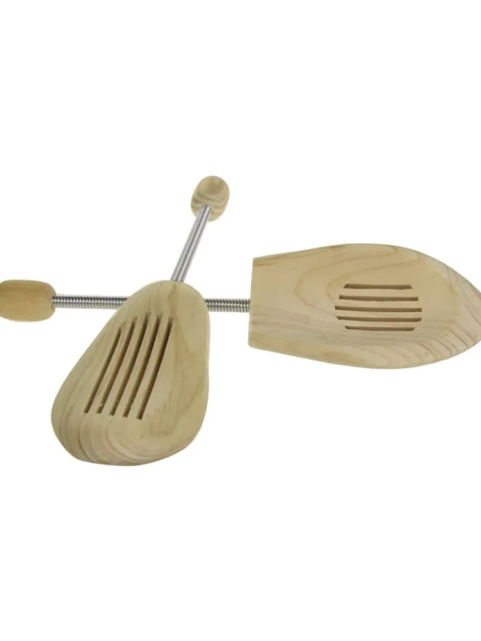 Schuhspanner Holzspiralspanner 1 Paar in natur