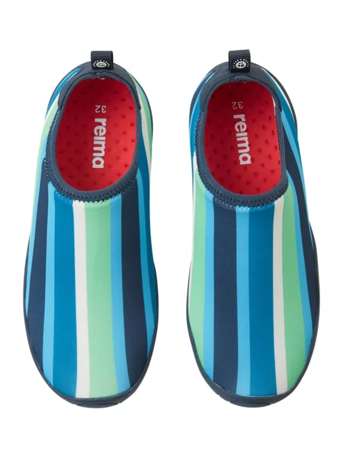 Schwimmschuhe " Lean " in Navy turquoise