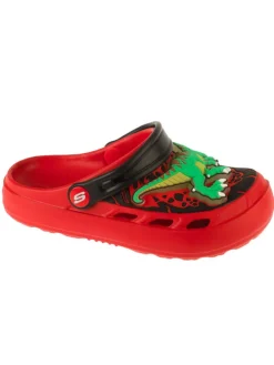 Skechers Foamies: Swifters - T-Rex-Brights in Rot