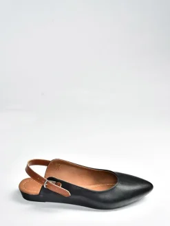 Sling-Ballerinas in Schwarz
