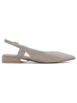 Sling-Ballerinas in Silber