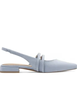Slingpumps in Blau