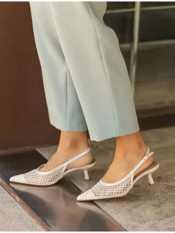 Slingpumps in Beige