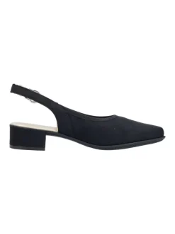 Slingpumps in Schwarz