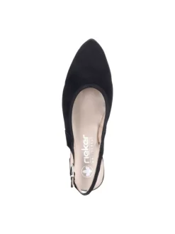 Slingpumps in Schwarz