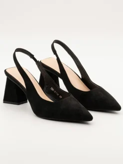 Slingpumps in Schwarz