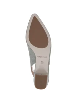 Slingpumps in Silber