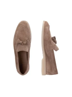 Slip On 'Velluto Franjo in Mud'