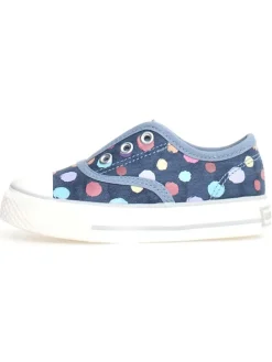 Slipper "Eltaor" in Blau/ Weiß