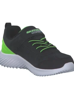 Slipper in BLACK/LIME