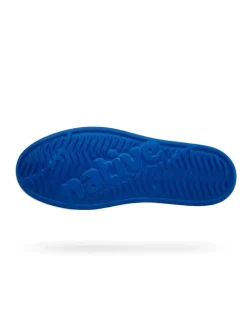 Slipper in Blau/ Weiß