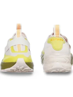 Slipper in Creme/ Gelb