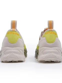 Slipper in Creme/ Gelb