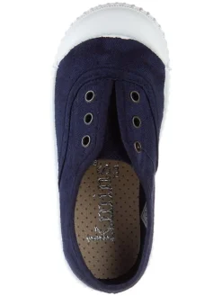 Slipper in Dunkelblau