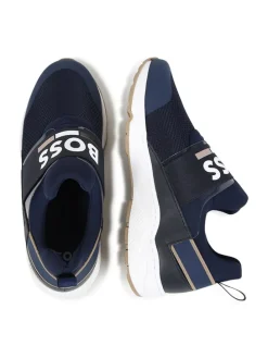 Slipper in Dunkelblau