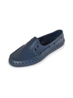 Slipper in Dunkelblau