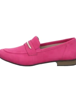 Slipper in magenta/lightgold