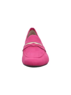 Slipper in magenta/lightgold