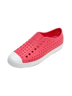 Slipper in Pink/ Weiß