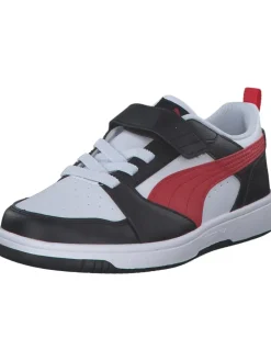 Slipper in puma white-for all time red-pu