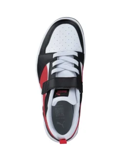 Slipper in puma white-for all time red-pu