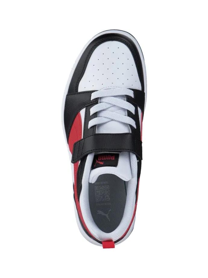 Slipper in puma white-for all time red-pu